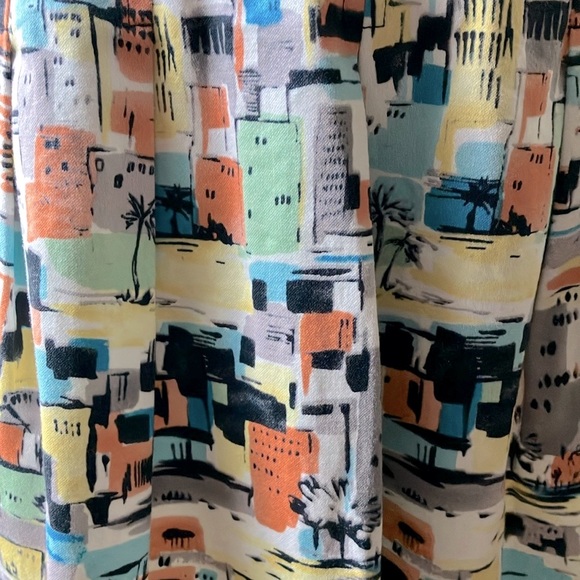 i.e. Petite Pleated Skirt Multicolor Size 4P - Picture 6 of 12